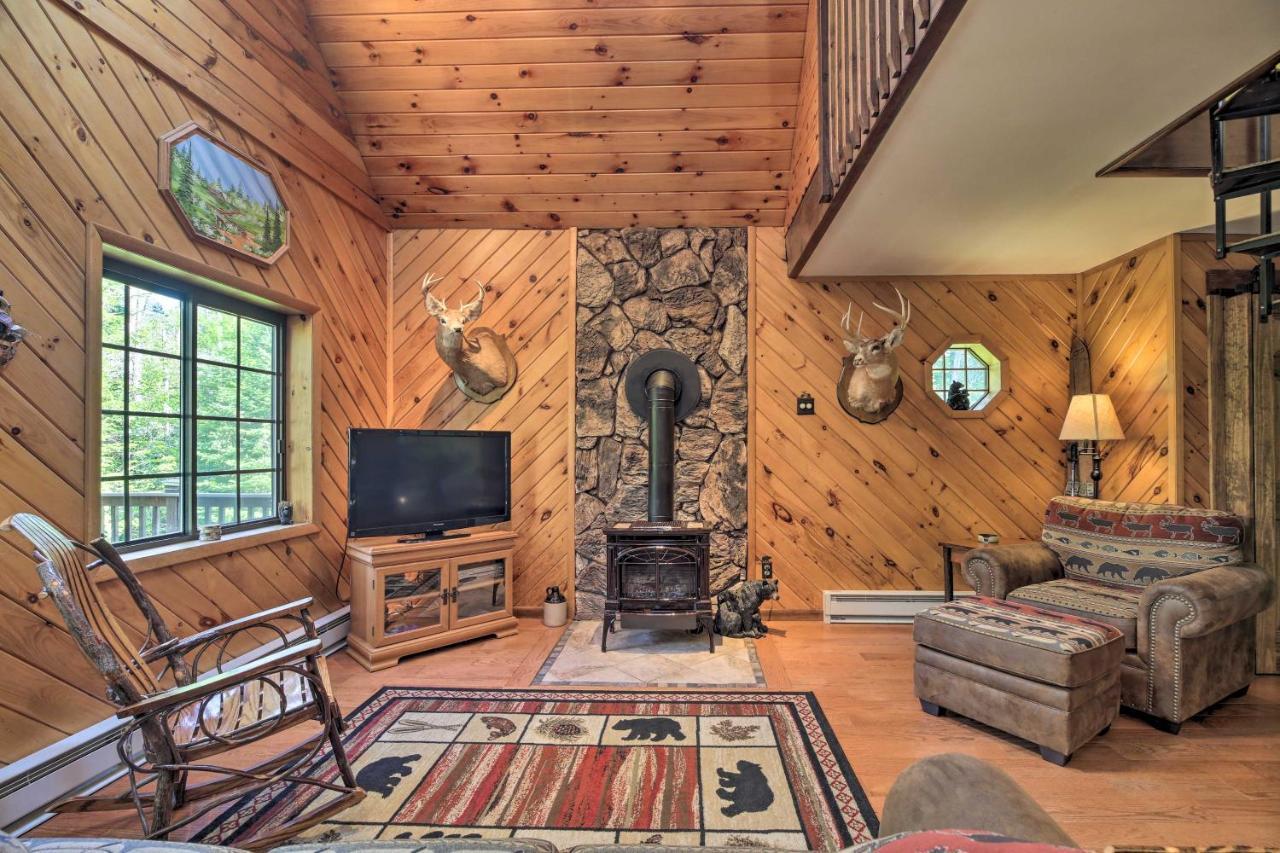 Lake Placid Chalet Deck And Forest Views! Ngoại thất bức ảnh