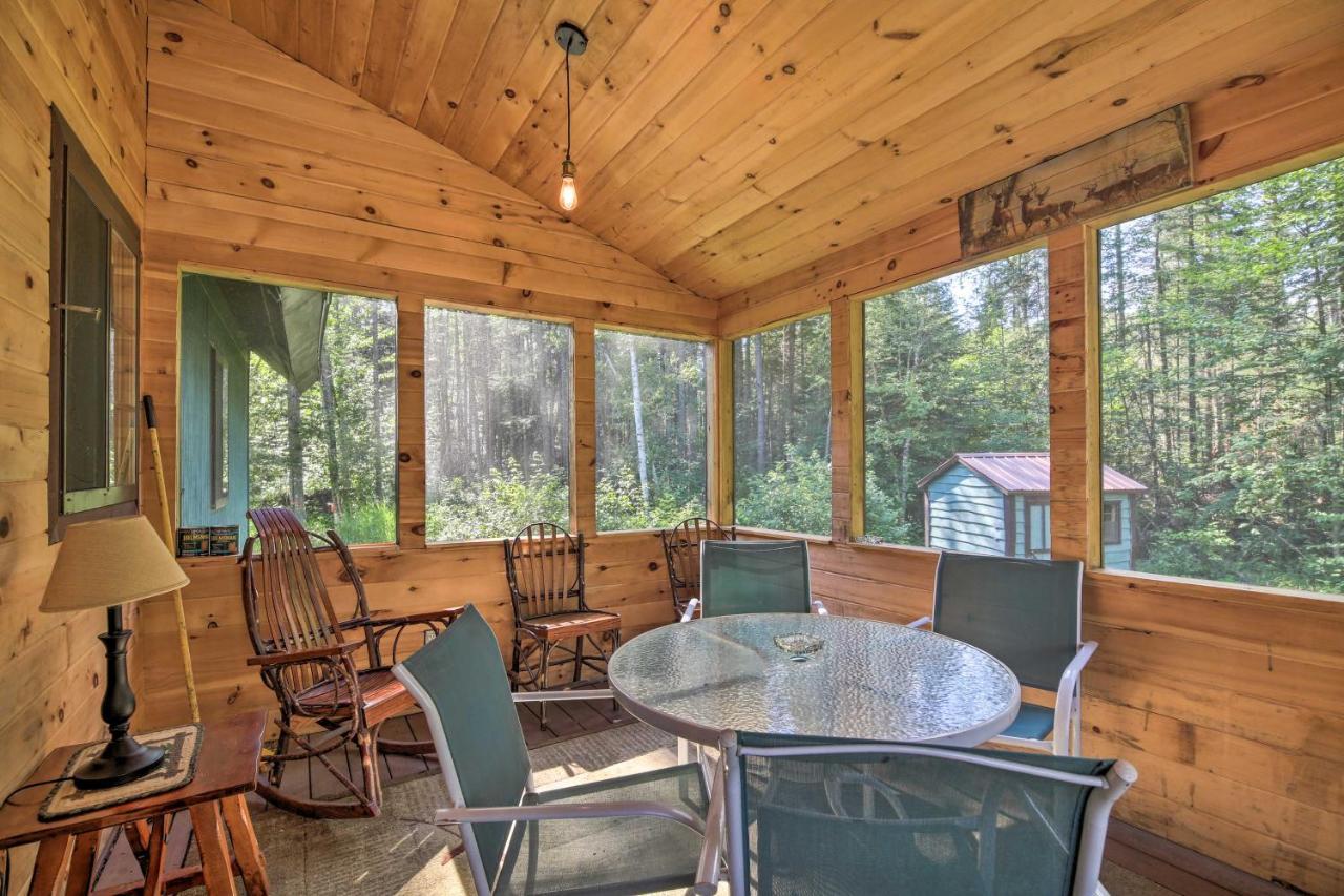 Lake Placid Chalet Deck And Forest Views! Ngoại thất bức ảnh