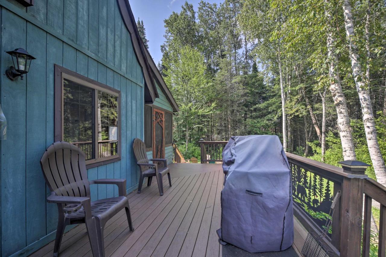 Lake Placid Chalet Deck And Forest Views! Ngoại thất bức ảnh