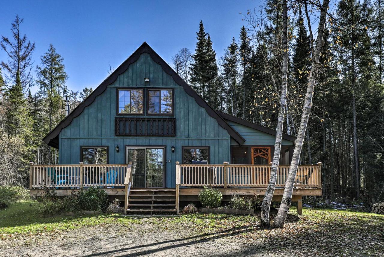 Lake Placid Chalet Deck And Forest Views! Ngoại thất bức ảnh